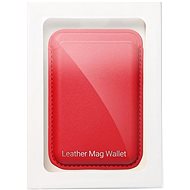 C4M PU MagSafe compatible wallet, red -  MagSafe Wallet
