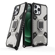 Capsule Ring plastový kryt na iPhone 13 Pro, černý - Phone Cover