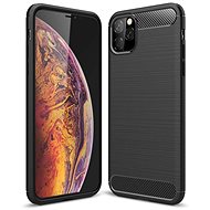 Carbon Case Flexible gumové pouzdro na iPhone 11 Pro, černé - Phone Case