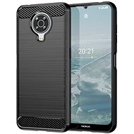 Carbon Case Flexible silikonový kryt na Nokia G20 / Nokia G10, černý - Phone Cover
