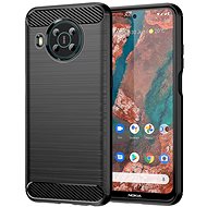 Carbon Case Flexible silikonový kryt na Nokia X100, černý - Phone Cover
