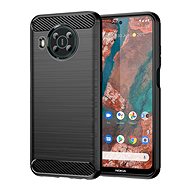Carbon Case Flexible silikonový kryt na Nokia X20 / X10, černý - Phone Cover