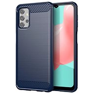 Carbon Case Flexible silikonový kryt na Samsung Galaxy A32 4G, modrý - Phone Cover