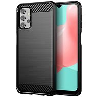 Carbon Case Flexible silicone cover for Samsung Galaxy A32 5G, black - Phone Cover