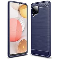 Carbon Case Flexible silikonový kryt na Samsung Galaxy A42 5G, modrý - Phone Cover