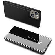 Clear View knížkové pouzdro na iPhone 13 mini, černé - Phone Case