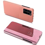 Clear View book case for Xiaomi Mi 10T / Mi 10T Pro, pink - Phone Case