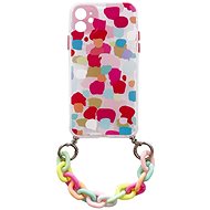 Color Chain silikonový kryt na iPhone XS / X, multicolor, 43155 - Phone Cover