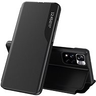 Eco Leather View book case for Xiaomi Redmi Note 11 / 11S, black - Phone Case