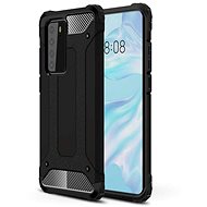 Hybrid Armor plastový kryt na Huawei P40, černý - Phone Cover