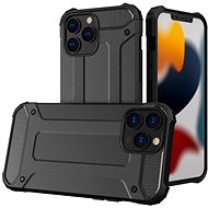Hybrid Armor plastový kryt na iPhone 13 Pro Max, černý - Phone Cover