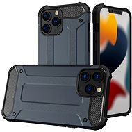 Hybrid Armor plastový kryt na iPhone 13 Pro, modrý - Phone Cover