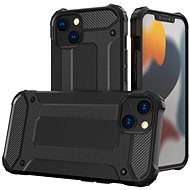 Hybrid Armor plastový kryt na iPhone 13, černý - Phone Cover