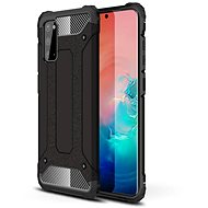 Hybrid Armor plastový kryt na Samsung Galaxy S20, černý - Phone Cover