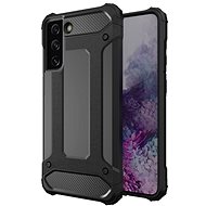 Hybrid Armor plastic cover for Samsung Galaxy S22 Ultra, black - Phone Cover