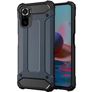 Hybrid Armor plastový kryt na Xiaomi Redmi Note 10 Pro, modrý - Phone Cover