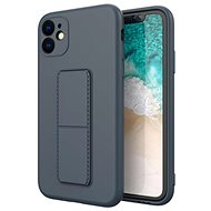 Kickstand silikonový kryt na Samsung Galaxy A11 / M11, modrý - Phone Cover