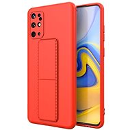 Kickstand silikonový kryt na Samsung Galaxy S20 Plus, červený - Phone Cover