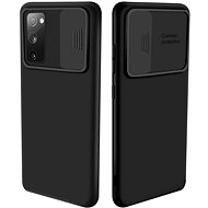 Privacy Lens silikonový kryt na Samsung Galaxy S20 FE, černý - Phone Cover