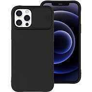 Privacy Lens silikonový kryt na Xiaomi Redmi Note 10 Pro, černý - Phone Cover