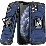 Ring Armor plastový kryt na iPhone 11 Pro Max, modrý - Phone Cover