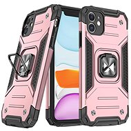 Ring Armor plastový kryt na iPhone 11, růžový - Phone Cover