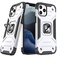 Ring Armor plastový kryt na iPhone 13 mini, stříbrný - Phone Cover