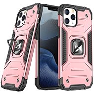Ring Armor plastový kryt na iPhone 13 Pro Max, růžový - Phone Cover