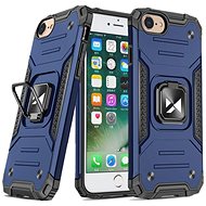 Ring Armor plastový kryt na iPhone 7/8/SE 2020, modrý - Phone Cover