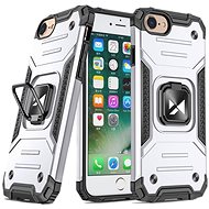 Ring Armor plastový kryt na iPhone 7/8/SE 2020, stříbrný - Phone Cover