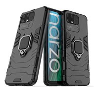 Ring Armor plastový kryt na Realme Narzo 50A, černý - Phone Cover