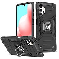Ring Armor plastový kryt na Samsung Galaxy A32 4G, černý, 36089 - Phone Cover