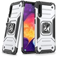 Ring Armor plastový kryt na Samsung Galaxy A51, stříbrný - Phone Cover