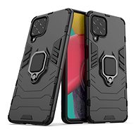 Ring Armor plastový kryt na Samsung Galaxy M53 5G, černý - Phone Cover