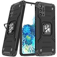 Ring Armor plastový kryt na Samsung Galaxy S20 Plus, černý, 19372 - Phone Cover
