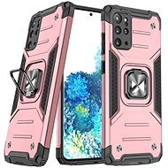 Ring Armor plastový kryt na Samsung Galaxy S20 Plus, růžový - Phone Cover