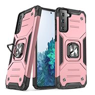 Ring Armor plastic cover for Samsung Galaxy S22, pink - Phone Cover