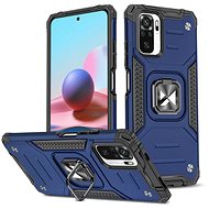 Ring Armor plastový kryt na Xiaomi Redmi 10, modrý - Phone Cover