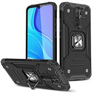 Ring Armor plastový kryt na Xiaomi Redmi 9, černý - Phone Cover