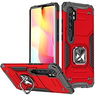 Ring Armor plastový kryt na Xiaomi Redmi Note 10 Pro, červený - Phone Cover