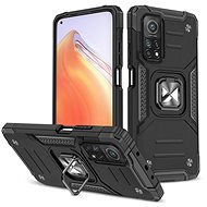Ring Armor plastový kryt na Xiaomi Redmi Note 11 Pro Plus 5G, černý - Phone Cover