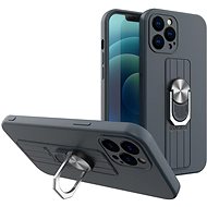 Ring silikonový kryt na Samsung Galaxy A13 5G, modrý - Phone Cover