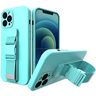 Rope silikonový kryt na Xiaomi Poco X3, modrý - Phone Cover