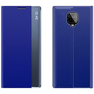 Sleep Case knížkové pouzdro na Xiaomi Redmi Note 9 Pro / Redmi Note 9S, modré - Phone Case