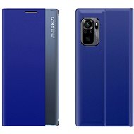 Sleep Case Smart Window book case for Xiaomi Redmi K40 / Poco F3, blue - Phone Case