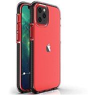 Spring Case silikonový kryt na iPhone 12 / 12 Pro, černý - Phone Cover