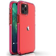 Spring Case silikonový kryt na iPhone 12 / 12 Pro, růžový - Phone Cover