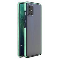 Spring Case silikónový kryt na Samsung Galaxy A21S, zelený - Kryt na mobil