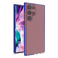 Spring Case silikonový kryt na Samsung Galaxy S22 Ultra, tmavěmodrý - Phone Cover