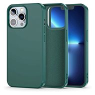 Tech-Protect Icon silikonový kryt na iPhone 14 Pro, tmavězelený - Phone Cover